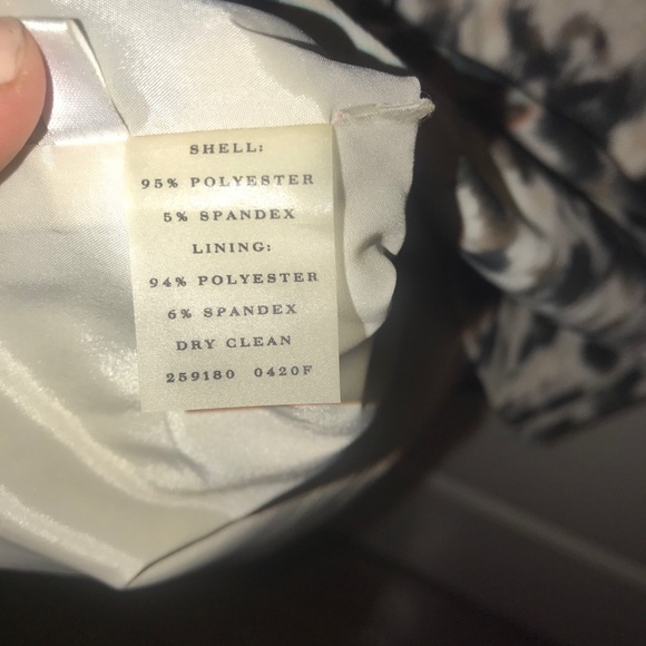 Ann Taylor Animal/Leopard Print Vneck Dress Size 0 - Picture 12 of 16